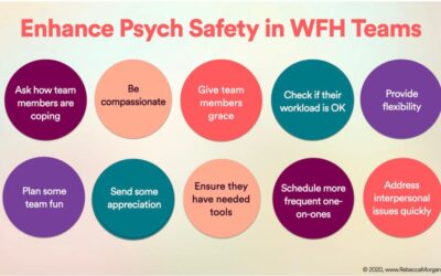 10 Ways to Enhance Psychological Safety on Remote Teams