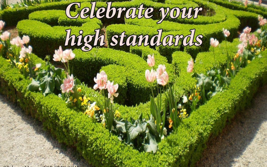 Celebrate Your High Standards